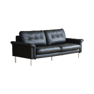 Conjunto de Sofá Cama de Tres Plazas para Vestíbulo de Hotel, Patas de Acero Inoxidable Modernas, Muebles de Espera para Áreas Públicas, para Villas y Apartamentos - Product Image 1