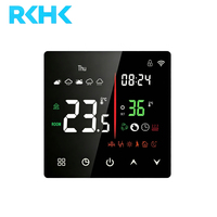 RKHK NOUVEAU Thermostat intelligent WiFi Tuya avec écran LED, flexible pour système de chauffage au sol électrique d'appartement