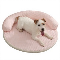 Nouveau tapis rafraîchissant pour animaux de compagnie pour l'été, rembourré de billes de glace, respirant, rond, pour chien et chat