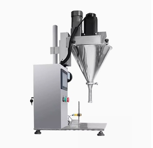 Machine de remplissage verticale de poudre sèche de bureau avec vis sans fin pour protéines, curcuma, talc – Distributeur de poudre à vis hélicoïdale pour petites quantités - Product Image 2