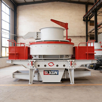 Concasseur à impact vertical VSI haute efficacité 150 TPH avec moteur AC et engrenage à longue durée de vie pour usine de production de sable