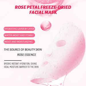 Y129 Maschera Facciale in Tessuto Non Tessuto con Petali di Rosa Liofilizzati Senza Acqua Senza Additivi con Essenza - Product Image 4