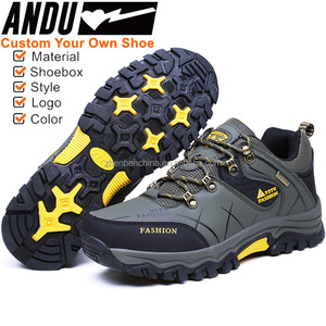 Hiking Shoes Men Outdoor Boots <strong>Waterproof</strong> Winter High Top Mountain Climbing Sneakers Hunting Boots for Men <strong>Trainers</strong> - Product Image 2