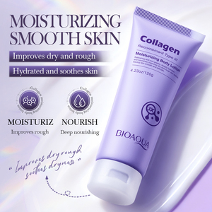 Burro Corpo Nutriente al Collagene Ricombinante Naturale BIOAQUA OEM, Lozione Corpo Sbiancante per la Cura della Pelle Femminile - Product Image 1