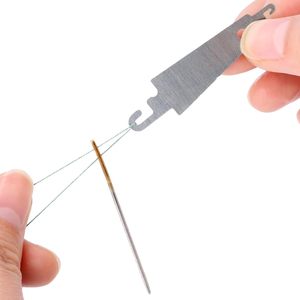 Infilatore per Aghi in Acciaio Inossidabile per Cucito a Mano, Ricamo, <span class=keywords><strong>Punto</strong></span> <span class=keywords><strong>Croce</strong></span>, Aghi a Occhio Largo, Strumento per Cucito Fai-da-Te - Product Image 2