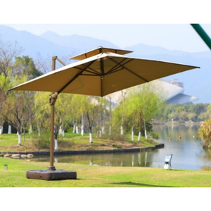 Parasol rond en aluminium moderne pour jardin <span class=keywords><strong>de</strong></span> loisirs en plein air, pour piscine, restaurant, hôtel, bord <span class=keywords><strong>de</strong></span> piscine - Product Image 3
