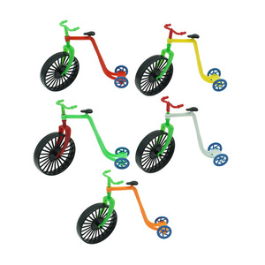 Triciclo acrobático coche modelo juguete barato promocional plástico rueda libre juguetes en bolsa para niños - Product Image 6