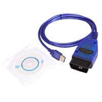 Cable de Diagnóstico OBD2 12V KKL VAG409 CH340 Directo de Fábrica para Vehículos Audi