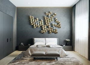 Moderna speciale lampada a sospensione con vetro rettangolare Post-moderno squisito lampadario per camere da letto salotti - Product Image 3