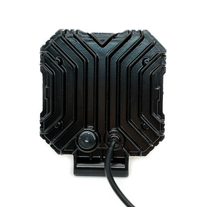 Phare <span class=keywords><strong>de</strong></span> travail LED carré avant <span class=keywords><strong>de</strong></span> 4 pouces pour moto, blanc et jaune, avec fonction flash et projecteur auxiliaire - Product Image 5