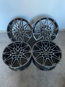 YXQ 18*8 18*9 5*112 + <span class=keywords><strong>25</strong></span> + <span class=keywords><strong>35</strong></span> 66.56 roue noir brillant 6061-t6 alliage d'aluminium forgé jantes personnalisées pour BMW - Product Image 5