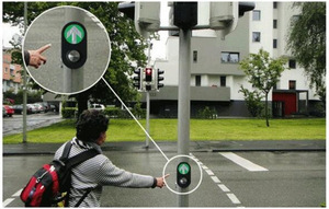 Vente flash - Signalisation routière LED avec flèche de guidage pour passage piétonnier, interrupteur magnétique, <span class=keywords><strong>bouton</strong></span> poussoir d'appel pour piétons - Product Image 6
