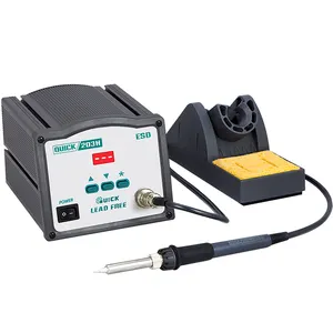 Quick Intelligent digital welding station temperature controlled best seller 203H 90W solder station with CE certification