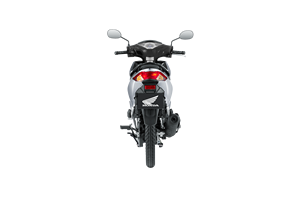 Suspension avant télescopique semi-automatique, moto originale Future 125cc PGM-FI, édition premium, argent noir, injection de carburant - Product Image 4