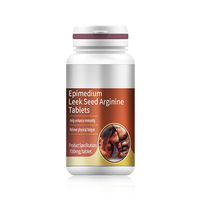 Comprimés Énergisants à Base de Plantes pour Adultes, Fourniture d'Usine, avec Extrait d'Epimédium et de Ginseng, Améliore l'Immunité, 700mg