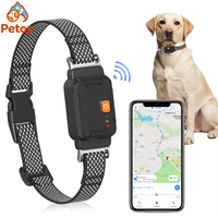 Traceur GPS 4G étanche Petop, nouveau modèle, avec télécommande, dispositif d'entraînement pour chiens, localisateur anti-perte 4G pour chiens et chats