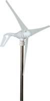 Générateur d'éoliennes à 5 pales haute efficacité 500W 120V/240V Système d'alimentation domestique Générateur d'énergie éolienne horizontal