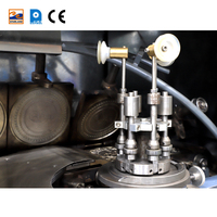 Machine automatique de fabrication de cornets gaufrés certifiée CE Nouvelle technologie PLC pour une utilisation en boulangerie pour la production de cornets de crème glacée
