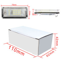 Nouvelle lampe de plaque d'immatriculation LED SMD 12V 3W blanc froid étanche IP67 KEMAUTO, remplacement pour E46 4D Sedan/5D Touring 98-05 1
