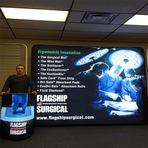 प्रदर्शनी पृष्ठभूमि और व्यापार शो के लिए कस्टम आकार पृष्ठभूमि प्रदर्शन - Product Image 4