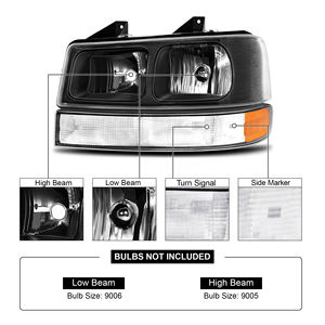 Vente flash : Phares en gros pour <span class=keywords><strong>Express</strong></span> 2003-2022 | Phare GMC Savana 1500 2500 <span class=keywords><strong>3500</strong></span> - Product Image 2