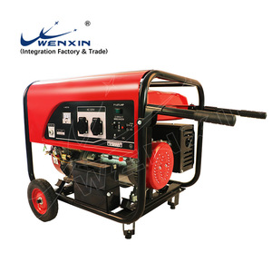 Wenxin Gasoline <b>Generator</b> 5-10kw Air-Cooled Single/Three Phase Outdoor Camping Use WX-3000A 15L Fuel Tank - Product Image 1