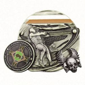 Medalla Deportiva Conmemorativa Universal 3D, Venta Directa de Fábrica, Bajo Precio, Impresión por Serigrafía - Product Image 2