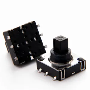 Mini interrupteur de commande multifonction, livraison gratuite, 12v, commutateur de navigation, SMD, 5 voies, micro 10x10x10mm, haute qualité