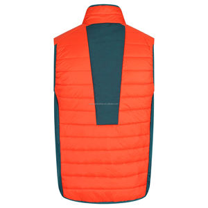 Fabricant de vêtements Gilet matelassé léger personnalisé pour <span class=keywords><strong>homme</strong></span> Printemps Automne Isolant thermique - Product Image 2