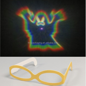 Gafas de Difracción de <span class=keywords><strong>Mickey</strong></span> <span class=keywords><strong>Mouse</strong></span>, Gafas 3D con Diseño de Fuegos Artificiales, Gafas 3D con Diseño de Pastel de Cumpleaños, Gafas 3D de Papel con Corazón - Product Image 6