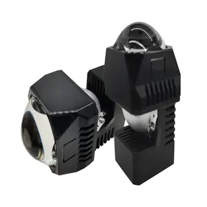 Best Price 1.5" Bi-Led Light Mini Projector Lens Truck Head Lamp Led Car Headlight Mini Projector Models for T1 Turbo