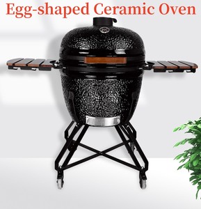 Gril extérieur en céramique de camado de fourneau extérieur de <span class=keywords><strong>barbecue</strong></span> de 26 pouces pour de grands oeufs de fer - Product Image 3