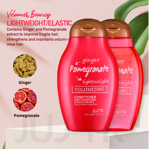 Fabricant de parfum shampooing pour la tête et les épaules pour cheveux fins gras hydratant brillant shampooing et après-shampooing au gingembre bio - Product Image 2