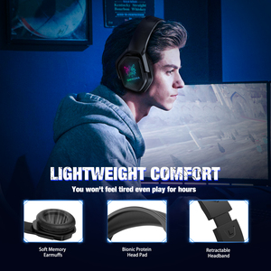 Tronsmart-oreillettes de jeu X4 oem <span class=keywords><strong>ps</strong></span> <span class=keywords><strong>5</strong></span> cat anc 4d, <span class=keywords><strong>casque</strong></span> avec micro et usb, pour gamer - Product Image 4