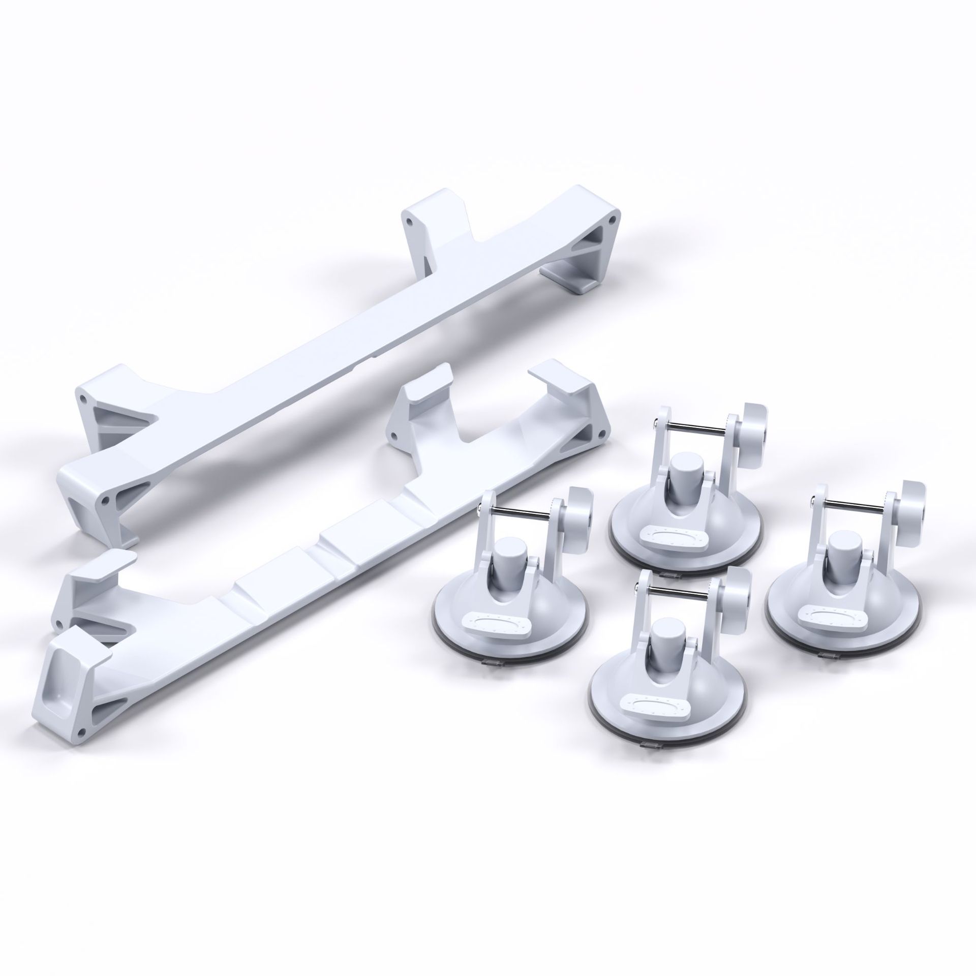 Starlink Mini Equipment Aluminum Alloy Metal Suction Cup Bracket Mount for Car Sunroof