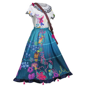 Trajes de Halloween para mujer, disfraz de Cosplay, traje de Mirabel, disfraz de adulto, El <span class=keywords><strong>Encanto</strong></span> - Product Image 4