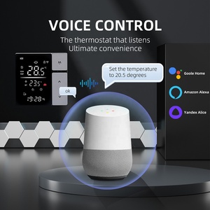 <span class=keywords><strong>Termostato</strong></span> Inteligente <span class=keywords><strong>WiFi</strong></span> Tuya para Calefacción por Suelo Radiante Eléctrico, Caldera de Agua/Gas, Control Remoto de Temperatura para <span class=keywords><strong>Google</strong></span> <span class=keywords><strong>Home</strong></span>, Alexa, Blanco - Product Image 4