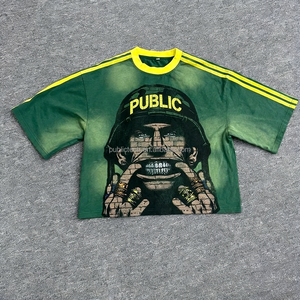 Camiseta Personalizada con Efecto Desgastado por el Sol, Camiseta DTG, Camisetas para Hombre con Estilo Desgastado, Ropa Urbana Personalizada, Camisetas Extra Grandes de Alta Calidad con Lavado Ácido Vintage - Product Image 1