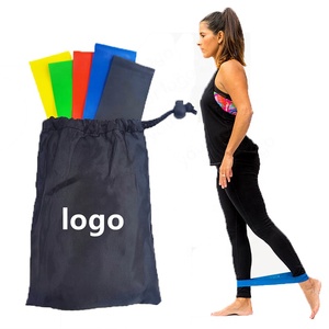 Logo del cliente set di <span class=keywords><strong>5</strong></span> pezzi elastici per Fitness/Mini <span class=keywords><strong>Loop</strong></span> in lattice per esercizi di Yoga in palestra a casa - Product Image 1