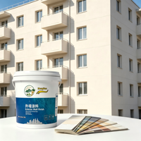 Peinture acrylique à base d'eau HengYue pour murs intérieurs et extérieurs, revêtement imperméable, isolation thermique, résistant aux intempéries