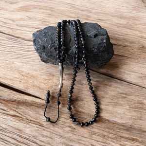 Cuentas de cuerno de búfalo hechas a mano, Tasbih, cuentas de oración artesanales naturales diseñadas para meditación, reflexión y espiritualidad consciente. - Product Image 5