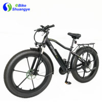 Vélo de montagne électrique 36V 250W, cadre en alliage d'aluminium, moteur arrière sans balais, batterie au lithium, frein à disque, vélo électrique