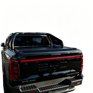 Couverture de benne souple en alliage d'aluminium imperméable, électrique et rétractable, adaptable à tous les modèles de pick-up GMC Ranger, ZST - Product Image 1