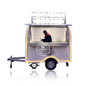 Remolque de Comida Rápida Móvil Multifuncional 2025, Modelo Redondo, Camiones de Comida para Hot Dogs, Pizza y Barbacoa con Cocina Completa en Venta - Product Image 1