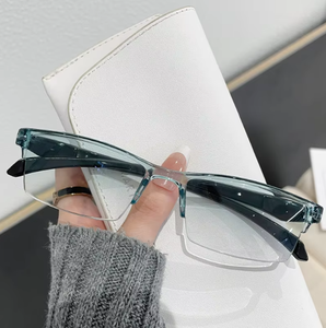 Lunettes <span class=keywords><strong>de</strong></span> lecture 100-400 dioptries anti-lumière bleue, forme carrée, style rectangulaire pour la vision <span class=keywords><strong>de</strong></span> <span class=keywords><strong>loin</strong></span> <span class=keywords><strong>et</strong></span> <span class=keywords><strong>de</strong></span> <span class=keywords><strong>près</strong></span> - Product Image 1