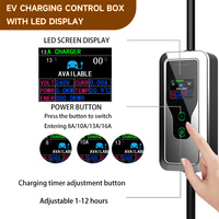 Nuevo Cargador para Vehículos Eléctricos Wufen de 7KW 32A con Enchufe NEMA 6-50P y Conector SAE J1772, Estación de Carga de Nivel 2 para el Hogar