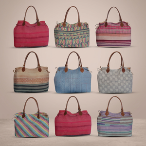 กระเป๋านักช้อปผ้านวมสไตล์โบฮีเมียนพิมพ์ลายชนเผ่า - Product Image 3