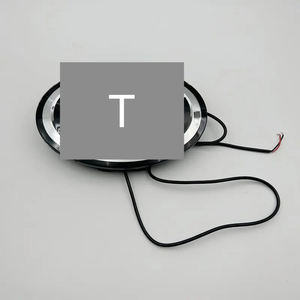 <span class=keywords><strong>Insigne</strong></span> d'emblème de voiture Led en plastique acrylique chromé noir pour Land Cruiser Prado LC250 LC200 LC300 accessoires - Product Image 3