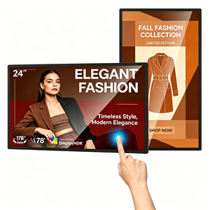 <span class=keywords><strong>Pantalla</strong></span> LCD Táctil de 24 Pulgadas para Interiores con Wifi <span class=keywords><strong>Android</strong></span> para Tiendas Minoristas OEM, <span class=keywords><strong>Pantalla</strong></span> Digital Publicitaria Full HD 1080P - Product Image 1