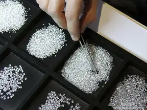 Diamond Cut Round Small Size200pcs/ct Loose Gemstones Jewelry Stars White FGH Color Grown Carat Weight Dimond Material